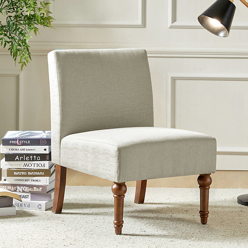 Heinrich Andreas Armless Accent Chair