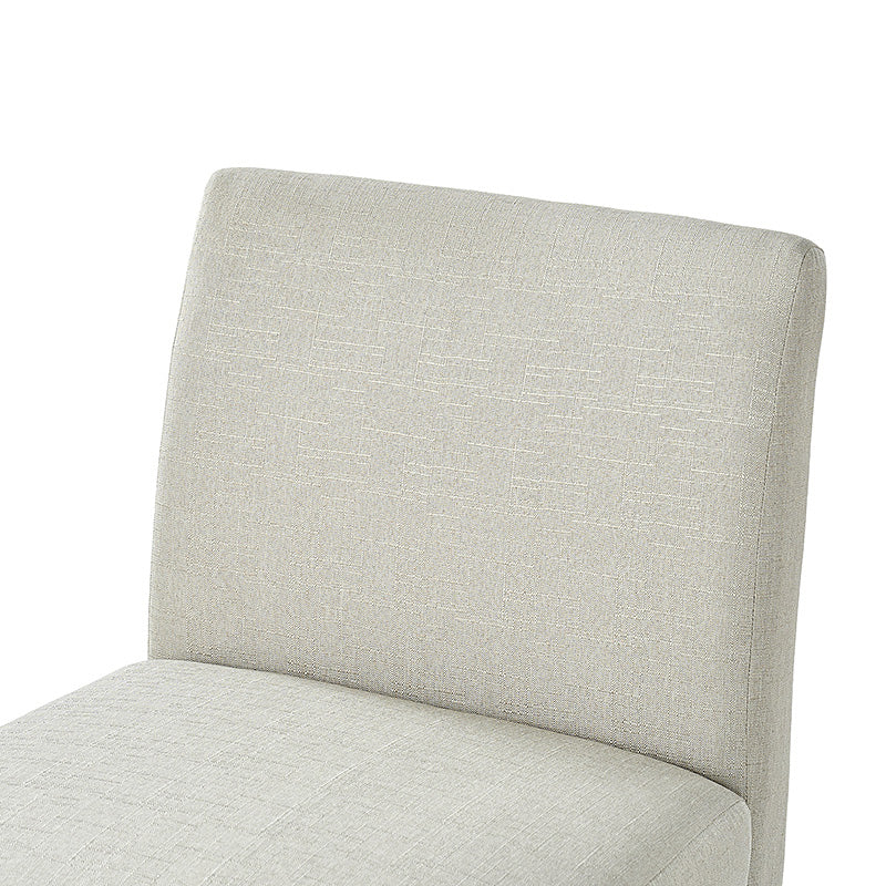 Heinrich Andreas Armless Accent Chair