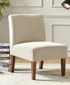 Heinrich Andreas Armless Accent Chair