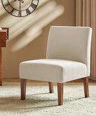 Heinrich Andreas Armless Accent Chair