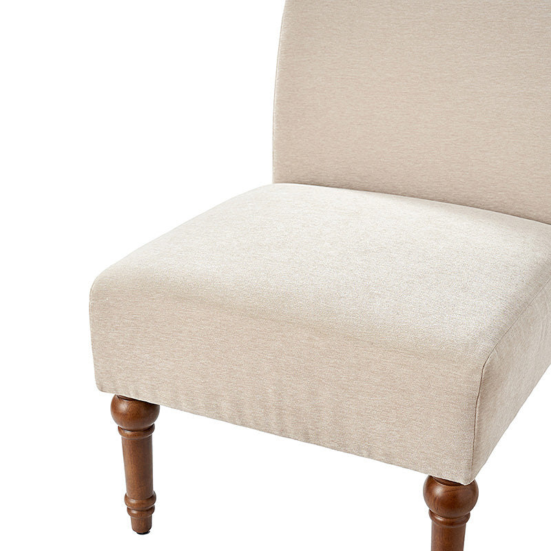 Heinrich Andreas Armless Accent Chair