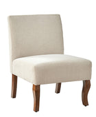 Heinrich Andreas Armless Accent Chair