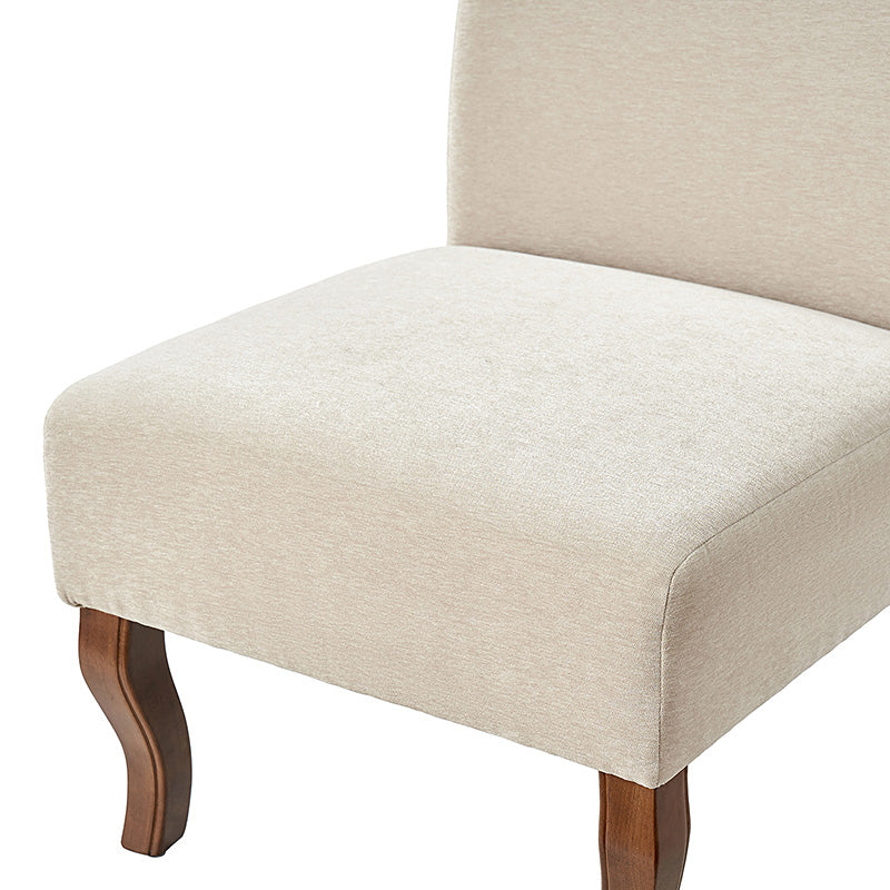 Heinrich Andreas Armless Accent Chair