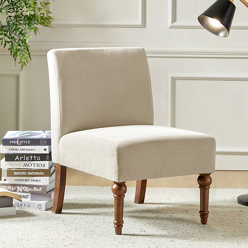 Heinrich Andreas Armless Accent Chair