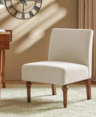 Heinrich Andreas Armless Accent Chair