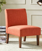 Heinrich Andreas Armless Accent Chair