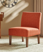 Heinrich Andreas Armless Accent Chair