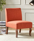 Heinrich Andreas Armless Accent Chair