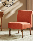 Heinrich Andreas Armless Accent Chair