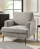 Geoffrey Modern Armchair with Detachable Back Cushion