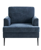 Geoffrey Modern Armchair with Detachable Back Cushion