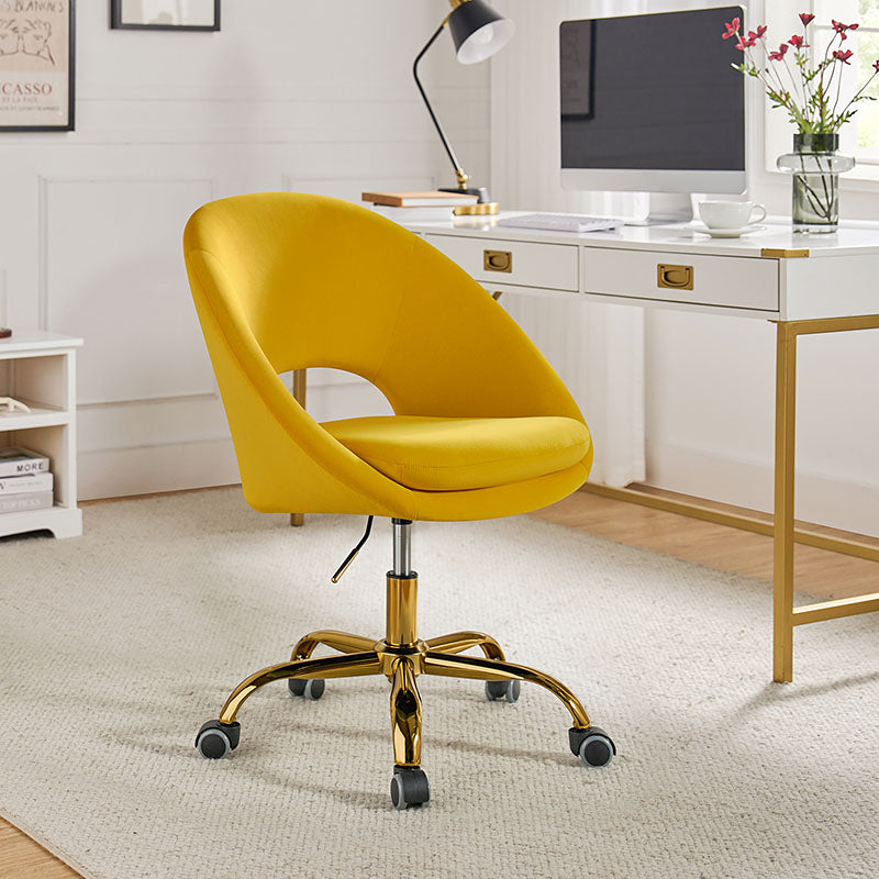 Yellow home on sale office chair