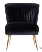Lola Velvet Accent Chair - Hulala Home