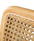 Blanca Cane Task Vanity Table Chair