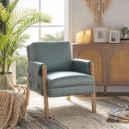 Kelly Vegan Leather Armchair