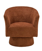Conan Lucy Calla Lily Shape Modern Swivel Barrel Chair