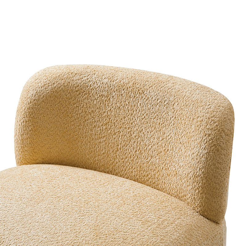 Tess Cozy Accent Chair with  Solid Wood Legs