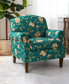 Matteo Upholstered Armchair with Nailhead Trim