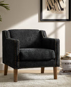 Lisa Solid Wood Frame Armchair