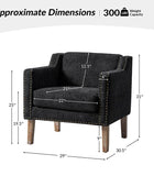 Lisa Solid Wood Frame Armchair