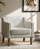 Lisa Solid Wood Frame Armchair