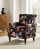 Artemisa Modern Floral Pattern Upholstered Armchair