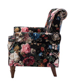 Artemisa Modern Floral Pattern Upholstered Armchair