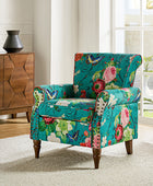 Artemisa Modern Floral Pattern Upholstered Armchair