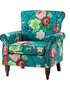 Artemisa Modern Floral Pattern Upholstered Armchair