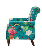 Artemisa Modern Floral Pattern Upholstered Armchair