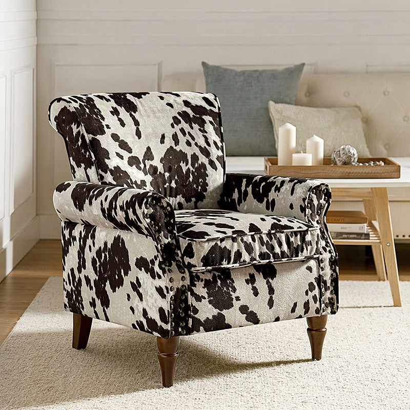 Artemisa Modern Floral Pattern Upholstered Armchair