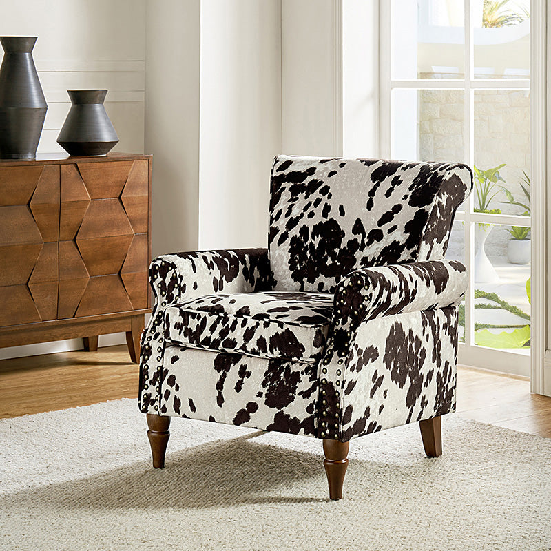 Artemisa Modern Floral Pattern Upholstered Armchair