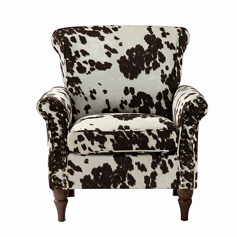 Artemisa Modern Floral Pattern Upholstered Armchair