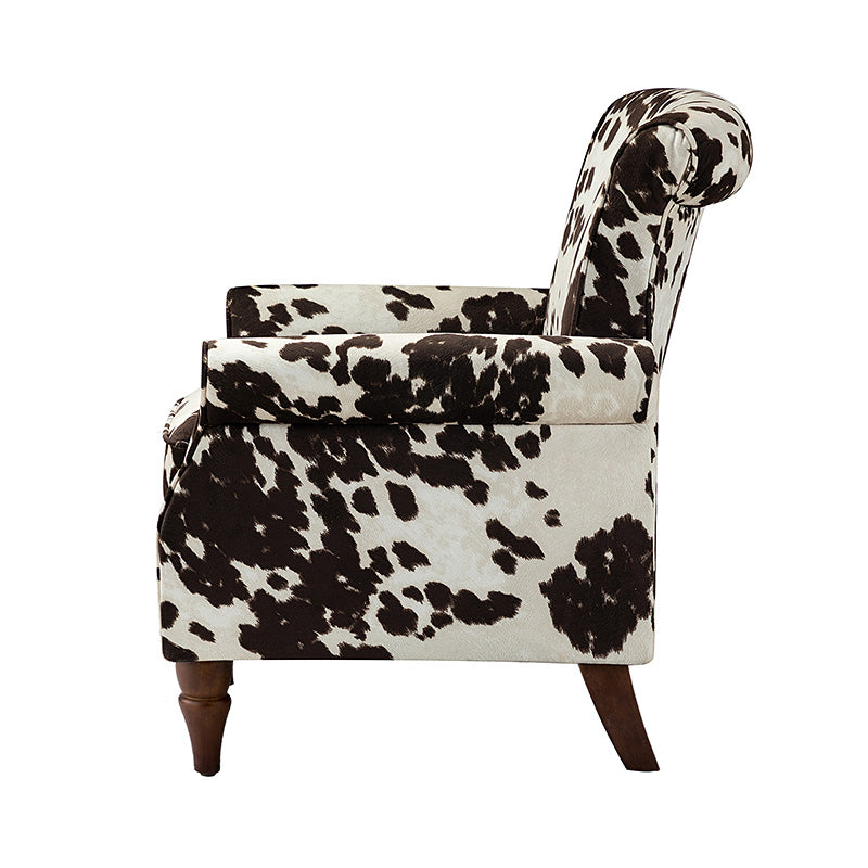 Artemisa Modern Floral Pattern Upholstered Armchair