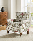 Artemisa Modern Floral Pattern Upholstered Armchair