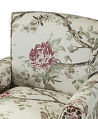 Artemisa Modern Floral Pattern Upholstered Armchair