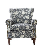 Artemisa Modern Floral Pattern Upholstered Armchair