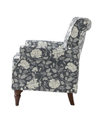 Artemisa Modern Floral Pattern Upholstered Armchair