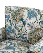 Artemisa Modern Floral Pattern Upholstered Armchair