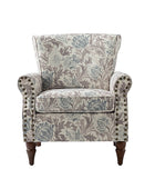 Artemisa Modern Floral Pattern Upholstered Armchair