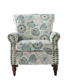 Artemisa Modern Floral Pattern Upholstered Armchair