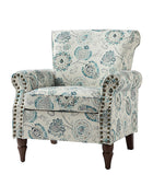 Artemisa Modern Floral Pattern Upholstered Armchair