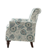 Artemisa Modern Floral Pattern Upholstered Armchair