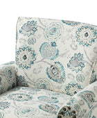 Artemisa Modern Floral Pattern Upholstered Armchair