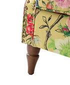 Artemisa Modern Floral Pattern Upholstered Armchair