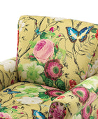 Artemisa Modern Floral Pattern Upholstered Armchair