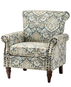 Artemisa Modern Floral Pattern Upholstered Armchair