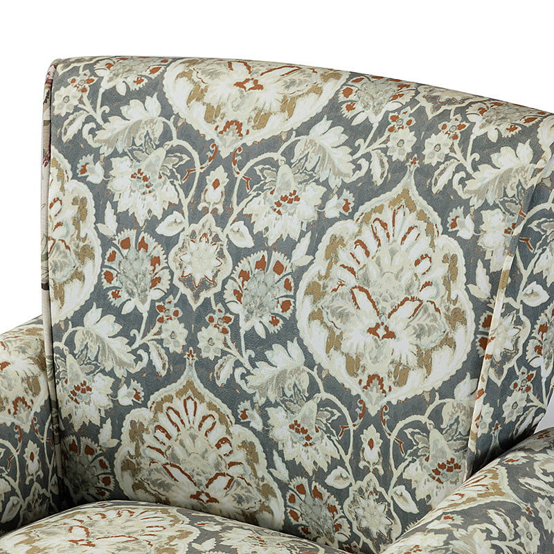 Artemisa Modern Floral Pattern Upholstered Armchair