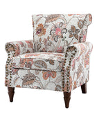 Artemisa Modern Floral Pattern Upholstered Armchair