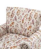 Artemisa Modern Floral Pattern Upholstered Armchair